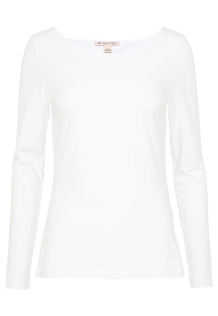 Hauts Anna Field Blanche Femme | KJR-3461422